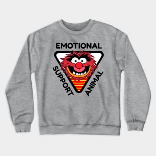 Emotional Support Animal: Puppet Crewneck Sweatshirt